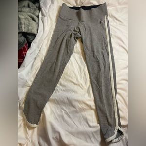 Grey PINK yoga leggings